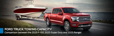 Ford Truck towing capacity: 2025 F-150, 2025 Super Duty, and 2025 Ranger compared