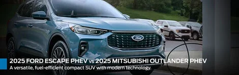 Comparison 2025 Ford Escape PHEV vs 2025 Mitsubishi Outlander PHEV: range, fuel economy, and value in Quebec