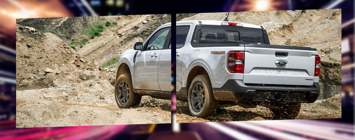 The different Tremor packs for the 2023 Maverick