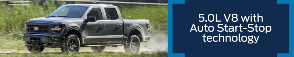 2024 F-150 V8 5.0L with Auto Start-Stop Technology