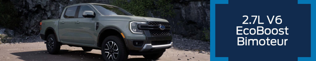 Ford Ranger 2024 | 2.7L V6 EcoBoost Bimoteur