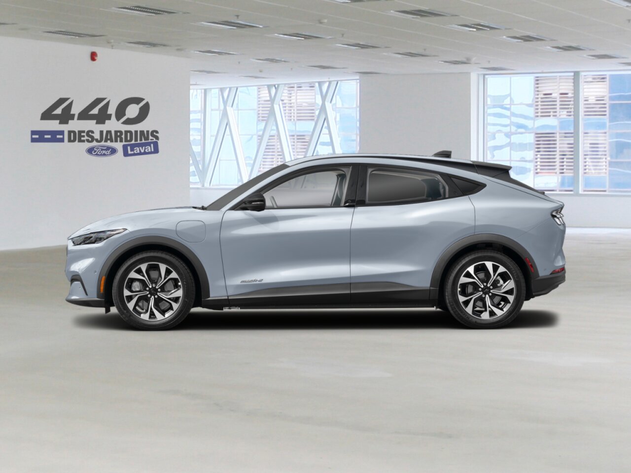 Ford Mustang Mach-E 2025 2025 Gris glacier m&eacute;tallis&eacute; trois couches